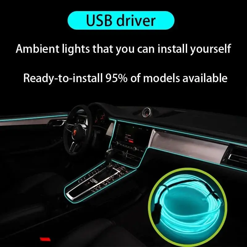 Car Interior LED Ambient Lights - detail 10