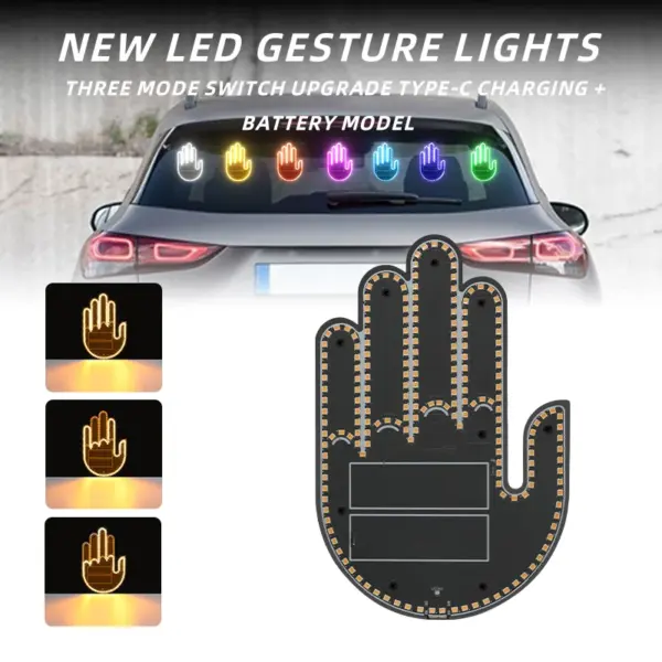 Gesture Control Car LED Light