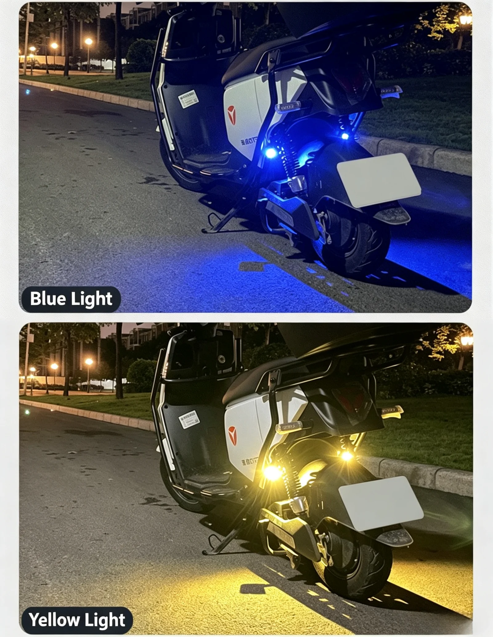 Multi-Color LED Strobe Lights with Remote