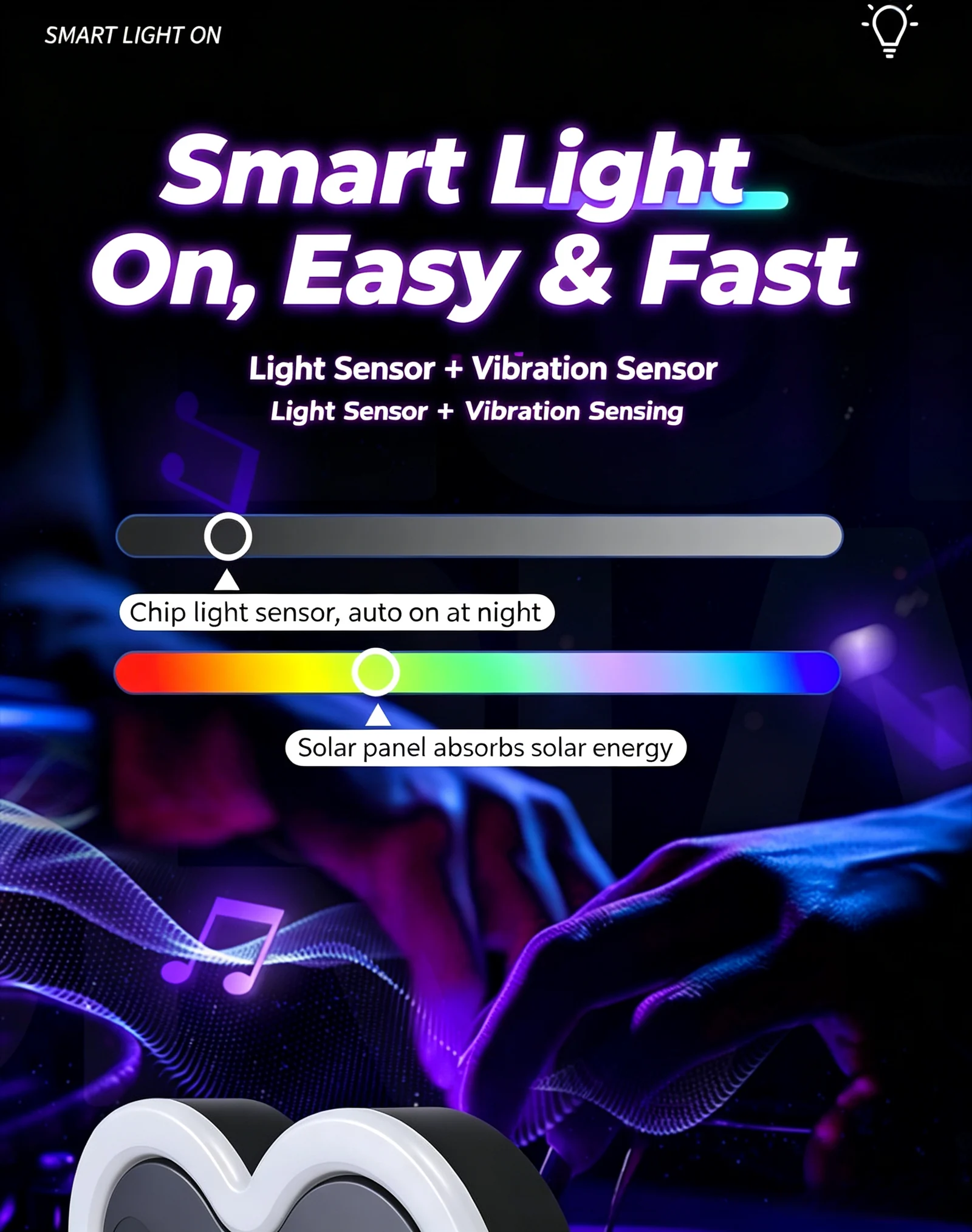 Solar Heart Shape Car Window Neon Light