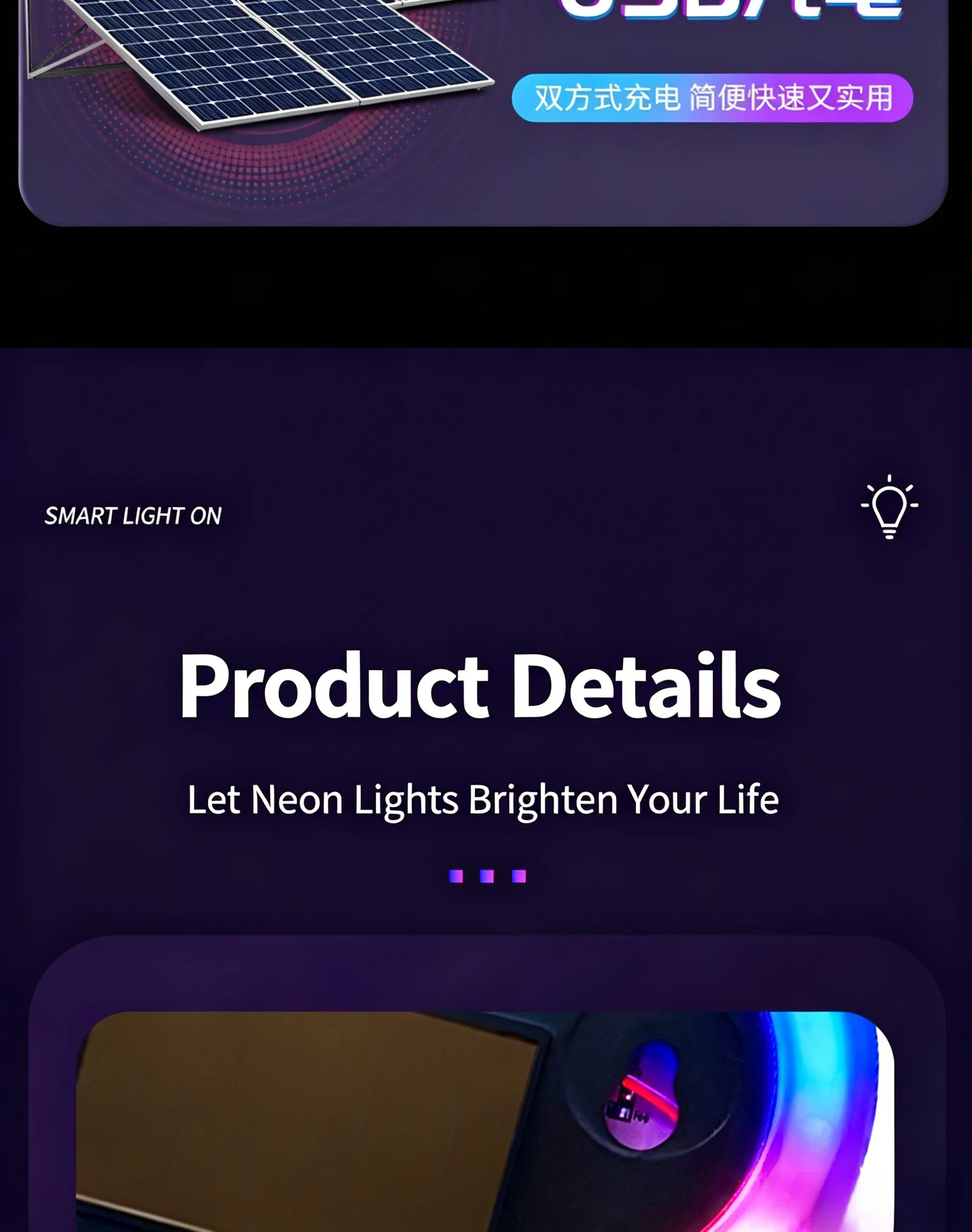 Solar Heart Shape Car Window Neon Light