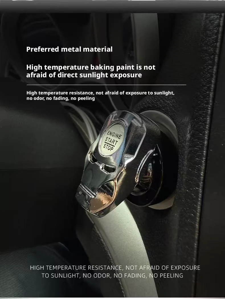 Universal Metal Car Push to Start Ignition Button