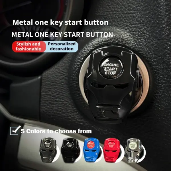 Universal Metal Car Push to Start Ignition Button